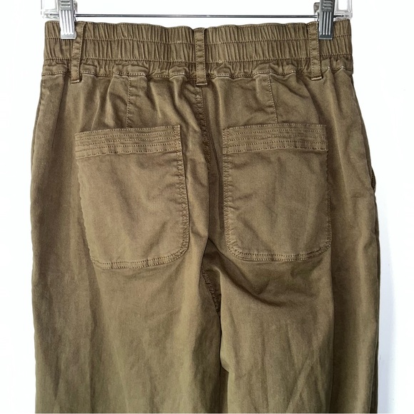 Michael Stars Kenya Cotton Twill High Rise Wide Leg Pant - Picture 11 of 14